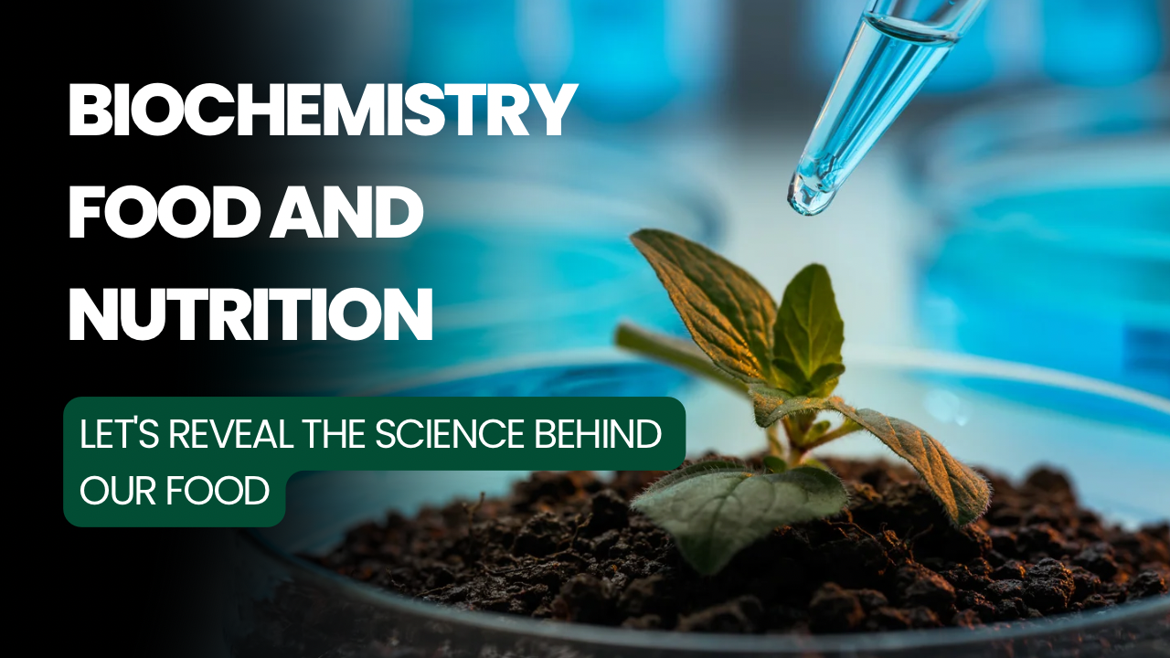 Biochemistry food and nutrition: let’s reveal the science behind our food